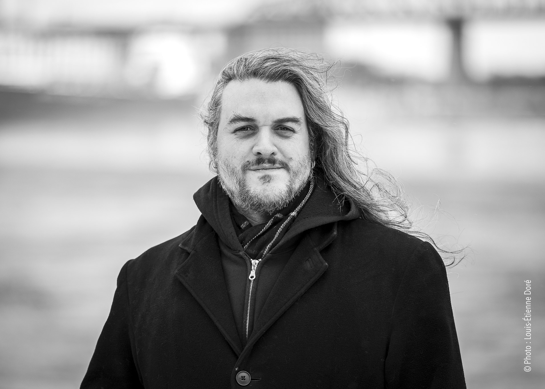 Antoine Pigeon-Bourque du groupe Brise-Glace Folk Maritime