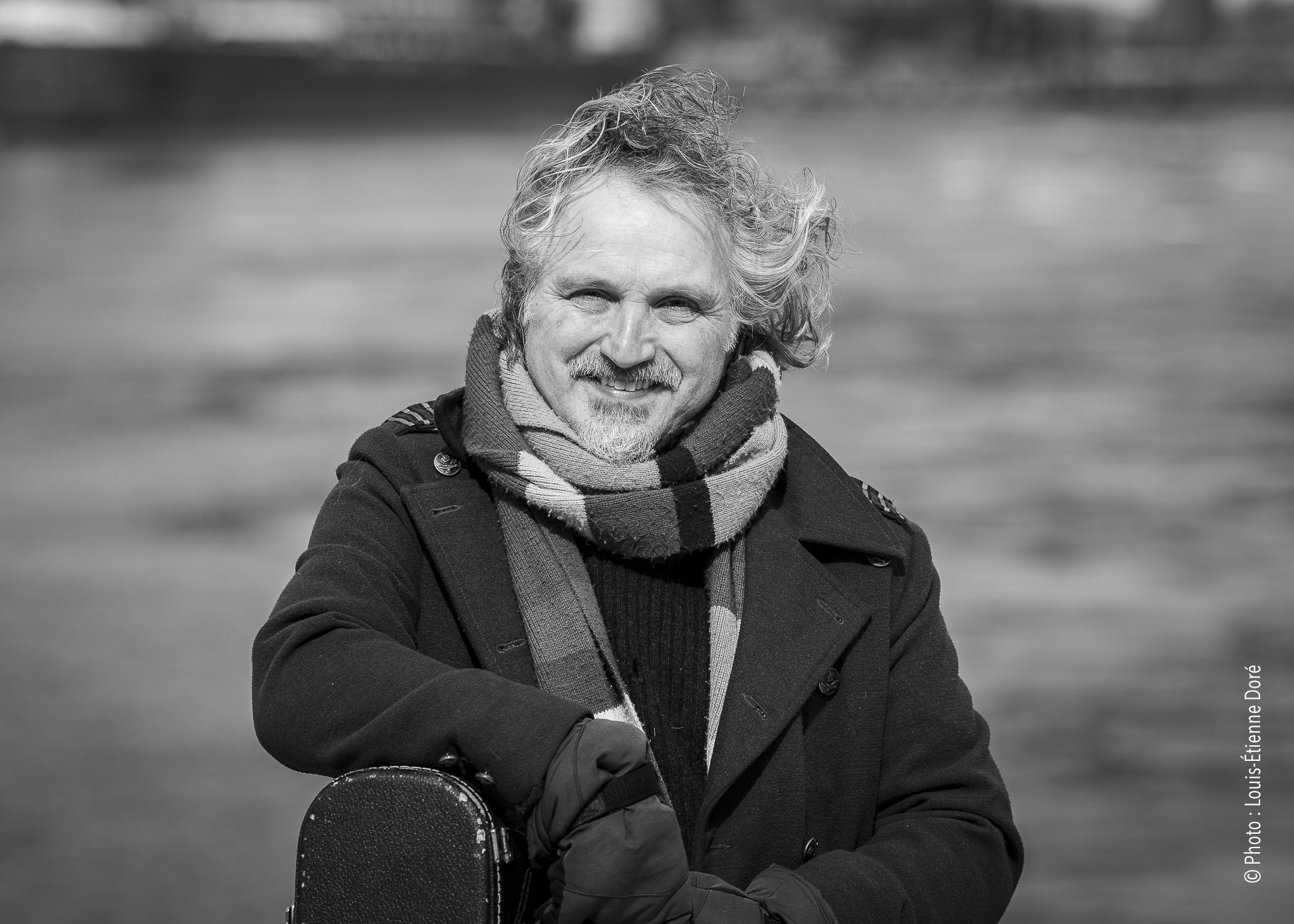 Jean-François Blais, du groupe de chants de marins Brise-Glace